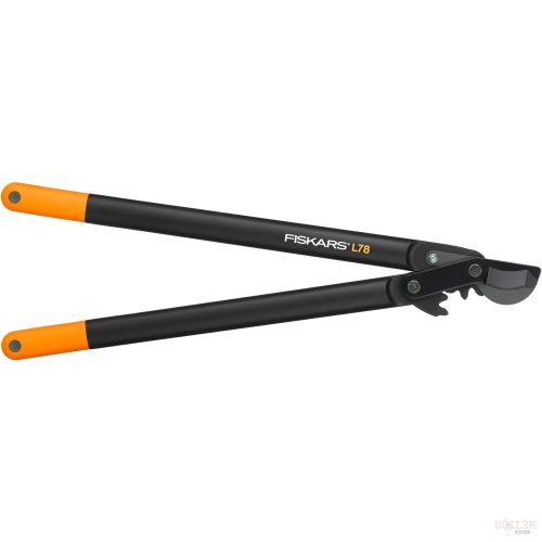 FISKARS PowerGear műanyag fogaskerekes ágvágó, horgos pengével (L) L78