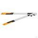 FISKARS PowerGearX fém fogaskerekes ágvágó, rávágó pengével (L) LX99