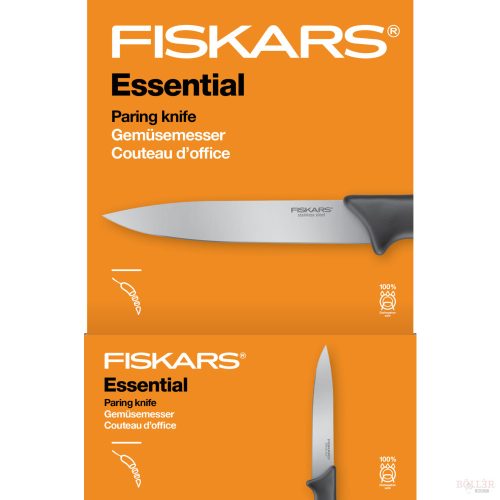 FISKARS Essential ömlesztett hámozókés (10 cm)