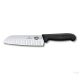 VICTORINOX Fibrox santoku kés, barázdált pengével (17 cm)