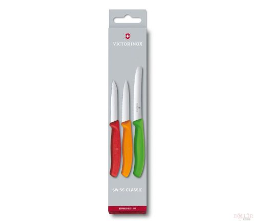 VICTORINOX Swiss Classic hámozó készlet, 3 részes, színes