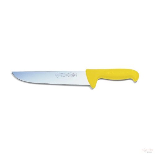 DICK ErgoGrip szeletelőkés (23 cm) merev, egyenes, sárga